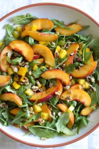 peach salad