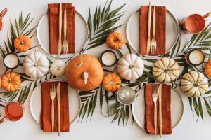 set the perfect thanksgiving table