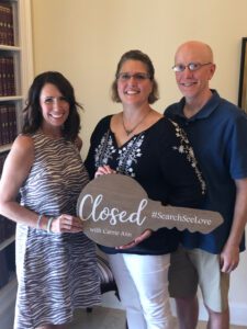 Happy homeowner ready to sell their house in Northeast Florida