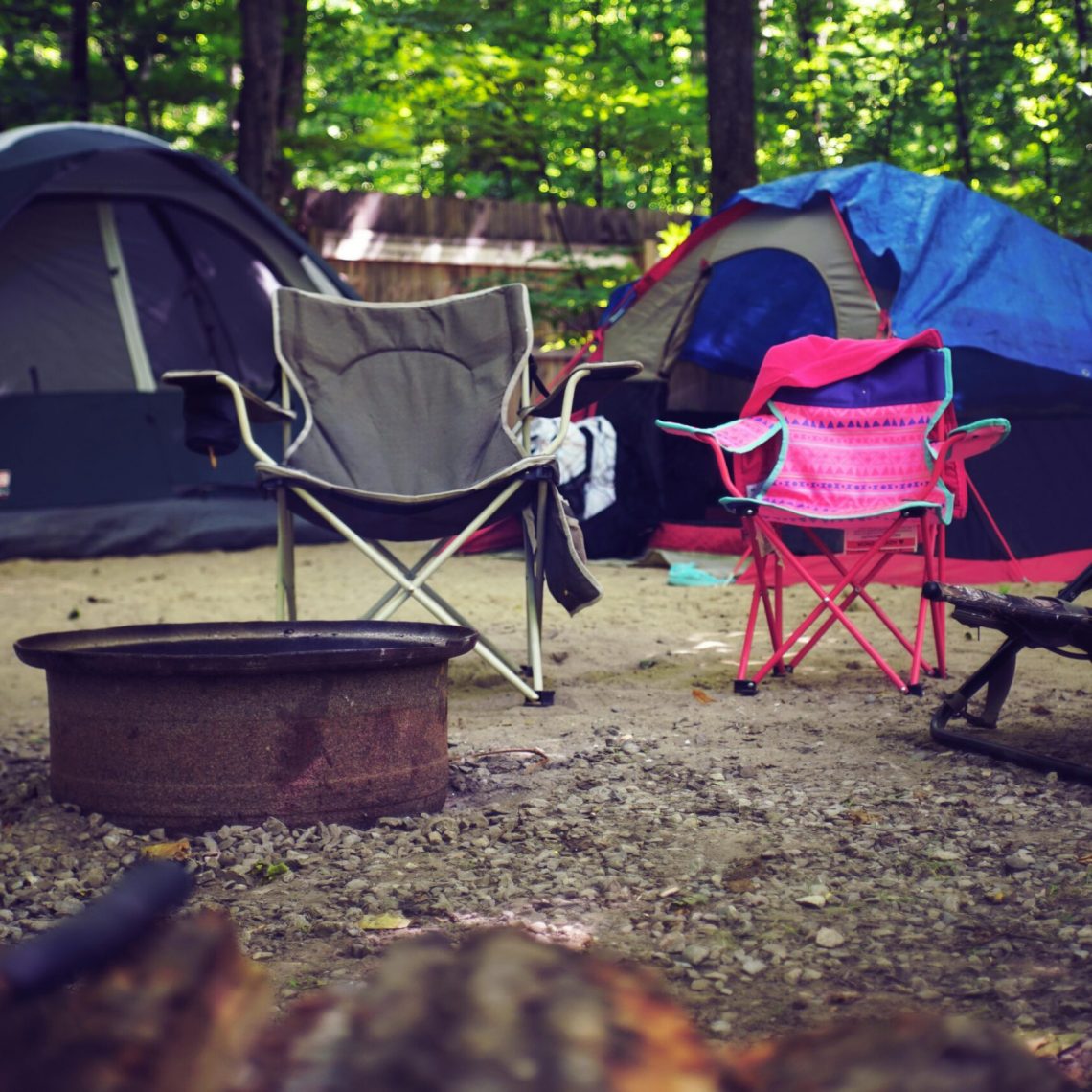 Top Family-Friendly Campgrounds in Northeast Florida Camping under oak trees at Little Talbot Island State Park in Northeast Florida.