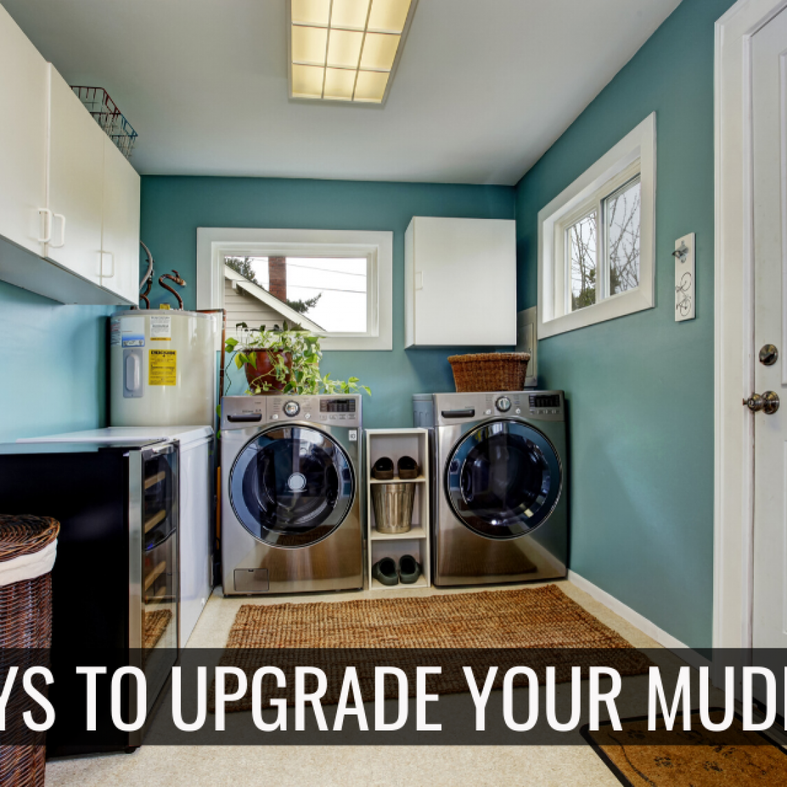 Four ways to upgrade your mudroom