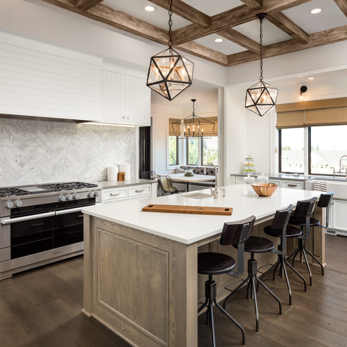 How to Get the Best Listing Photos (and Sell Faster!) Staged kitchen ready for million dollar listing photos in Northeast Florida
